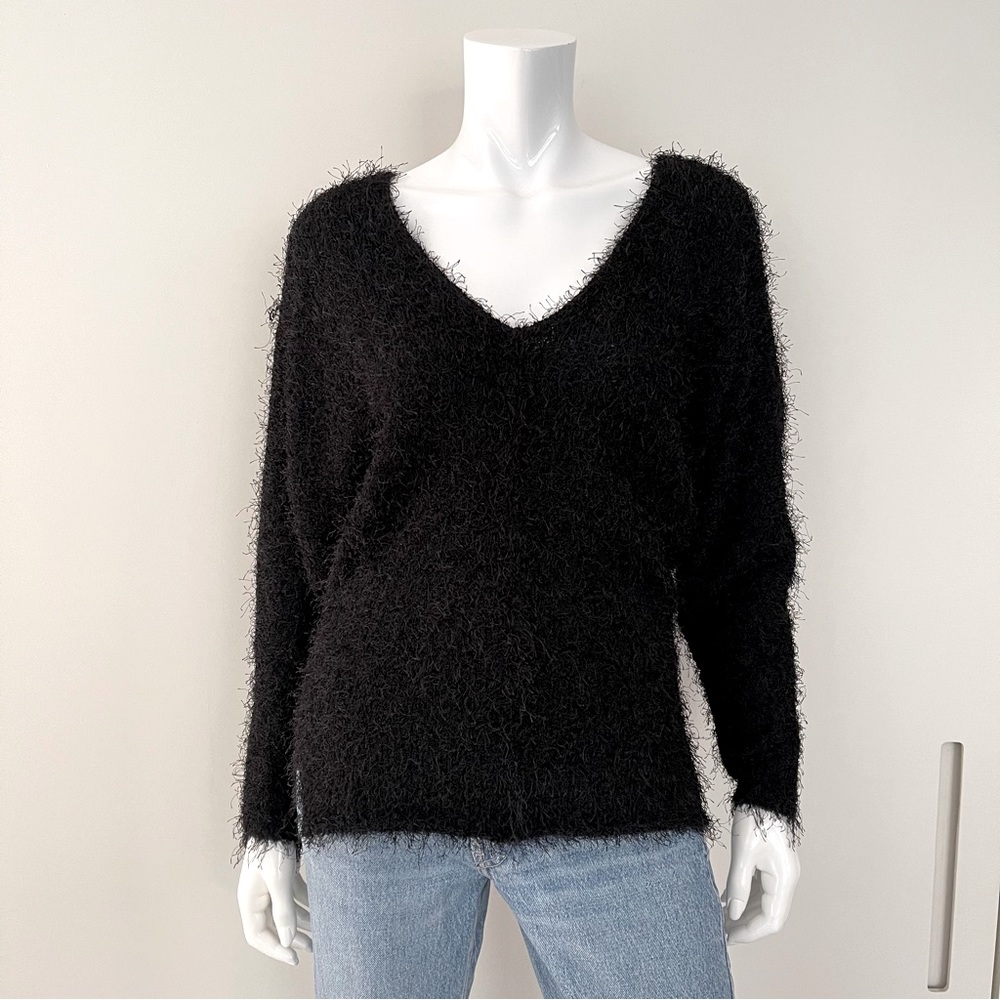 BY MALENE BIRGER V-neck Sweater in Black